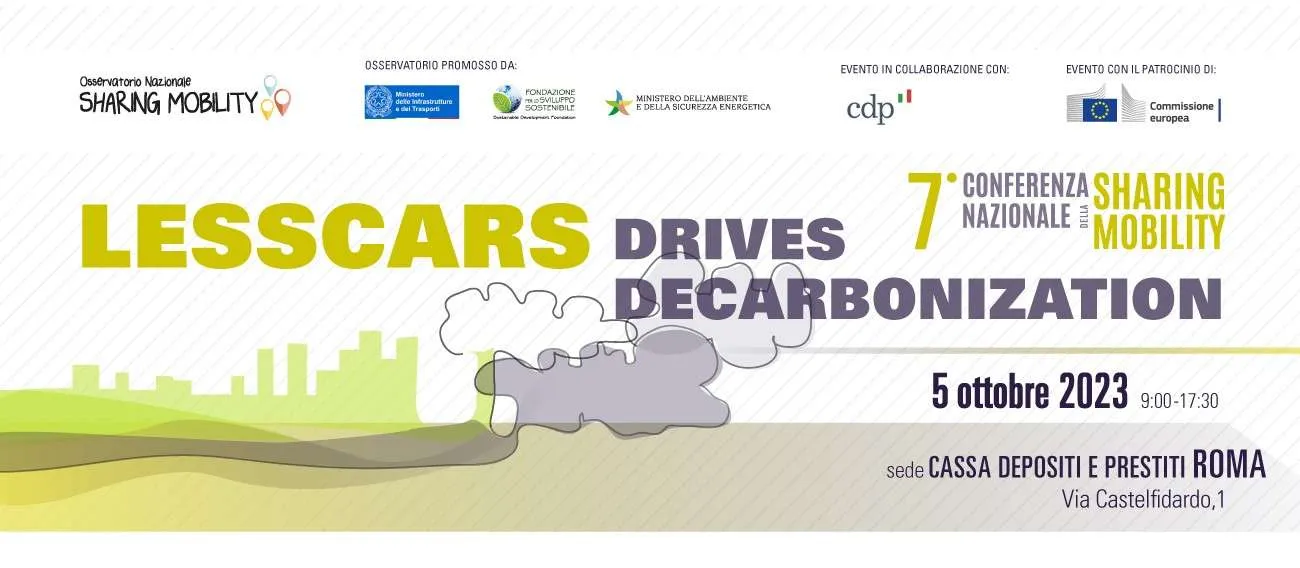 Decarbonizzazione della mobilità urbana: tmr® è presente alla Conferenza Nazionale dell'Osservatorio Sharing Mobility